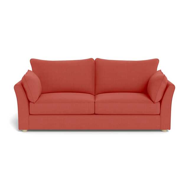 Heal's Tailor 4 Seater Sofa Linen Grenadine Natural Feet
