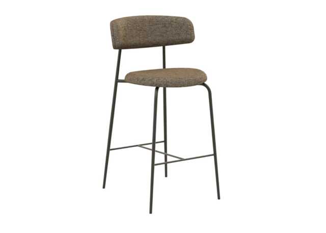 Paul Rogers Cover Bar Chair Black Metal