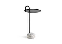 HAY Bowler Granite Base Table Black 36 x 70.5cm