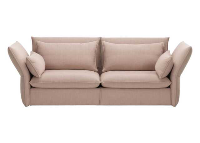 Vitra Mariposa 2 Seater Sofa Dumet Pale Rose Beige