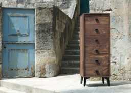 De La Espada Mcqueen Tall Chest Oiled Oak - thumbnail 2