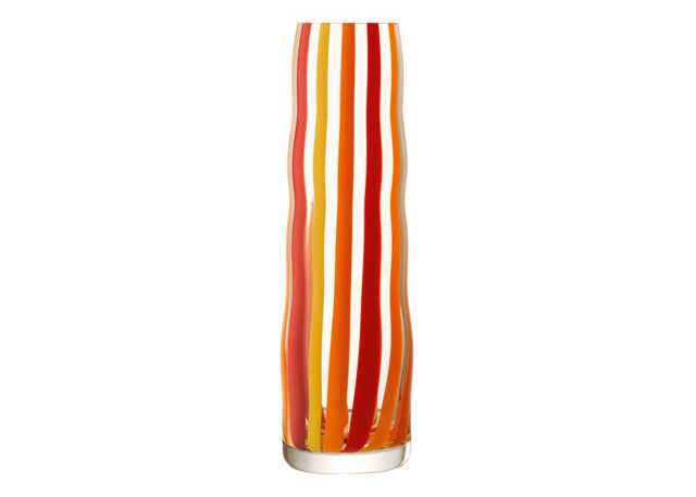 LSA International Folk Vase H31.5cm Orange, Red & Yellow - image 1