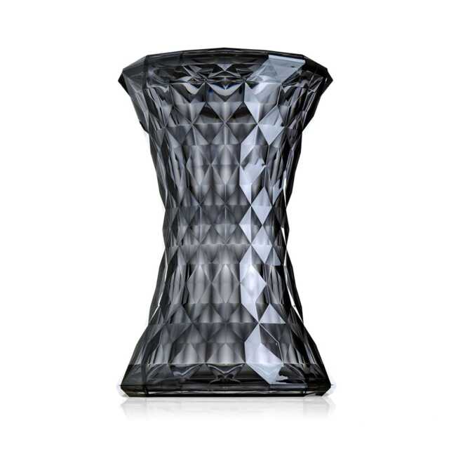 Kartell Stone Stool Smoke W30 X H45 cm