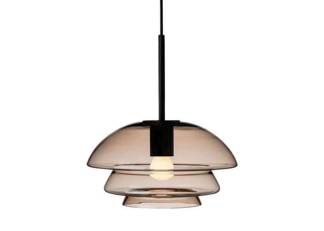 Hadeland Glassverk Archive 4006 Pendant Cocoa Black