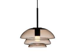 Hadeland Glassverk Archive 4006 Pendant Cocoa Black