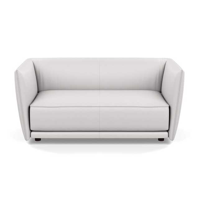 Heal's Valley 2 Seater Sofa Grain White Walnut Stain Feet - image 1