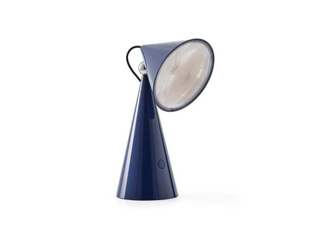 Tom Dixon Pose LED Portable Table Lamp Indigo