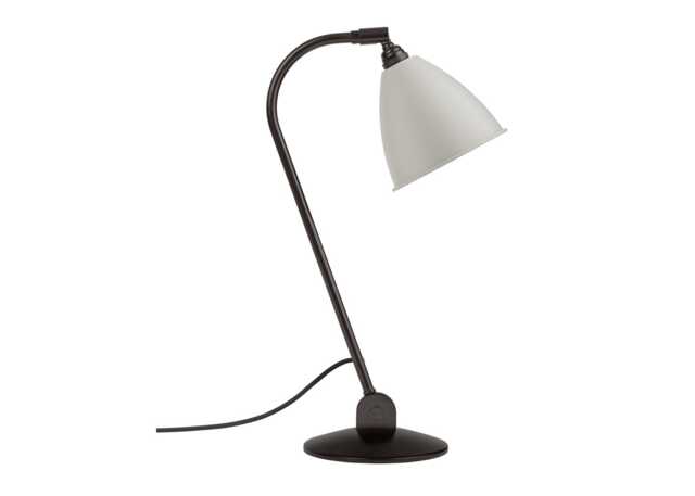 Gubi Bestlite BL2 Table Lamp Black Brass Bone China Shade