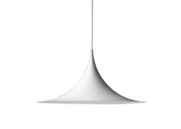 Gubi Semi Pendant Matt White 30cm - thumbnail 1