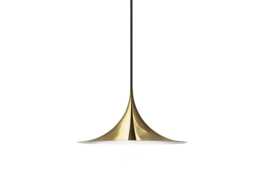 Gubi Semi Pendant Matt White 30cm - thumbnail 2