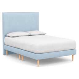 Heal's Newman Headboard Double Capelo Linen-Cotton Sea Salt