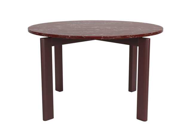 Fritz Hansen After Dining Table Ash Burgundy Marble Honed