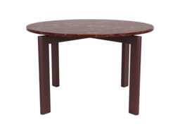 Fritz Hansen After Dining Table Ash Burgundy Marble Honed