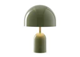 Tom Dixon Bell LED Portable Table Lamp Moss