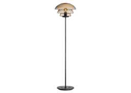 Hadeland Glassverk Archive 4006 Floor Lamp Cocoa & Black