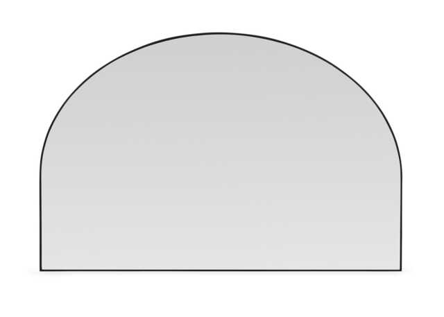Heal's Fine Edge Mirror Over Mantle Black 90x60cm - image 1