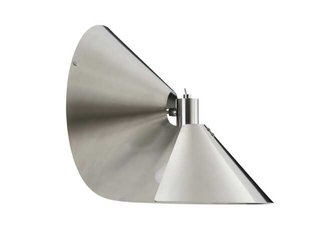 Frandsen Peel Wall Light Brushed Steel