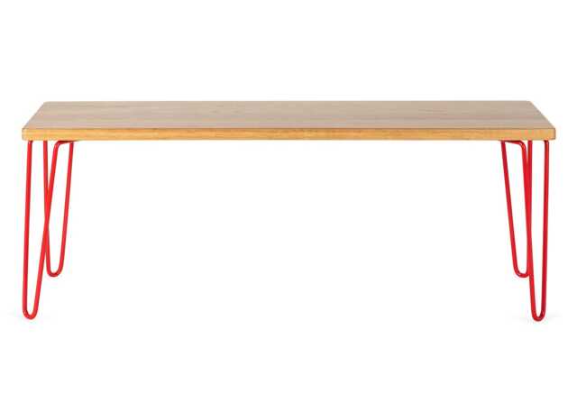 Heal's Brunel Red Edition Bench Oak - image 1