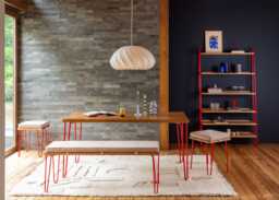 Heal's Brunel Red Edition Bench Oak - thumbnail 2