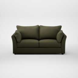 Heal's Tailor 3 Seater Sofa Smart Cotton Linen Myrtle Walnut Stained Feet - thumbnail 2