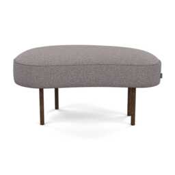 Heal's Isola Small Ottoman Loop Boucle Granite Bronze Feet