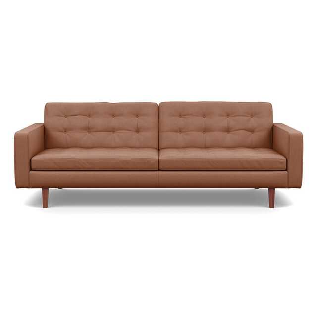 Heal's Hepburn 4 Seater Siena Cotton Clay Walnut - image 1