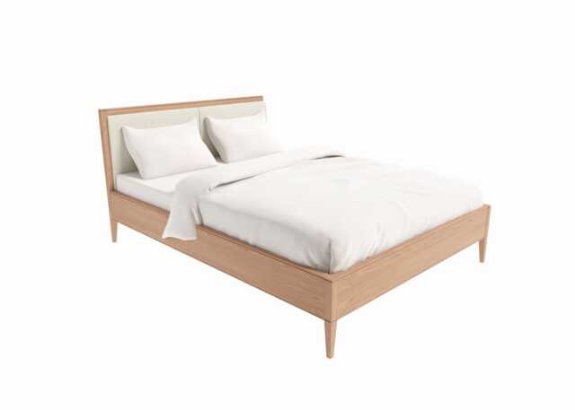 Heal's Lars Super King Bed Cashmere & Oak