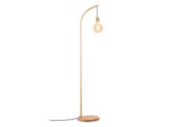 Tom Raffield Mooring Floor Lamp Oak Grey Flex