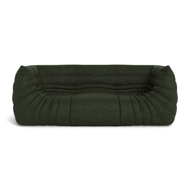 Ligne Roset Togo Medium Settee in Capa Vert