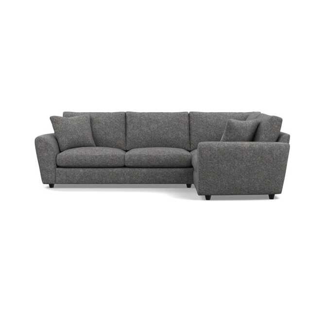 Heal's Snooze RHF Corner Sofa Melton Wool Shale