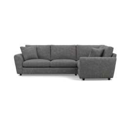 Heal's Snooze RHF Corner Sofa Melton Wool Shale