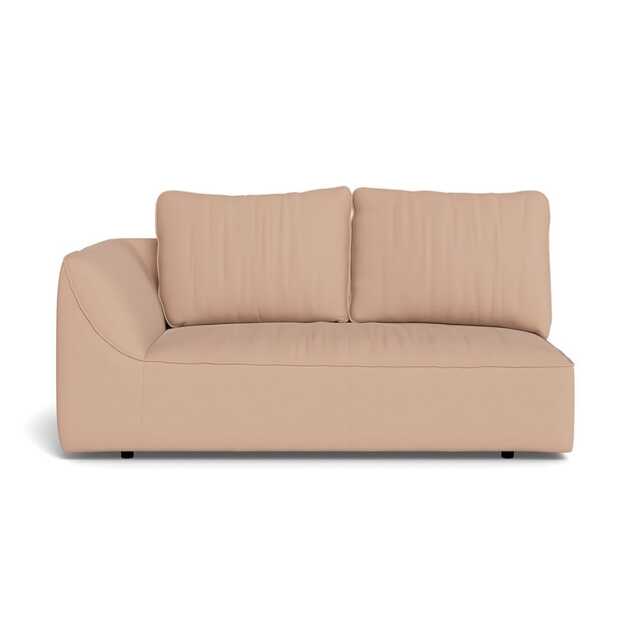 Heal's Morven Left Hand Facing 2 Seater Unit Capelo Linen-Cotton Rosedale