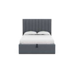 Heal's Retta Headboard Double Chunky Boucle Steel - thumbnail 1