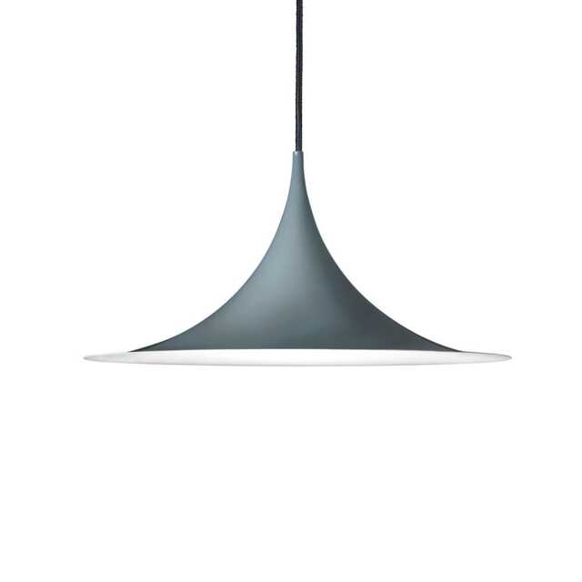 Gubi Semi Pendant Ø47 Glossy Anthracite Grey