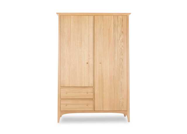 Heal's Blythe 2 Door Wardrobe Oak