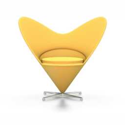 Vitra Heart Cone Chair Yellow