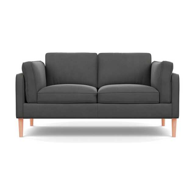 Heal's Sonno 2 Str Sofa Nobilis Velvet Dolphin Natural Feet