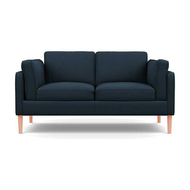 Heal's Sonno 2 Str Sofa Siena Cotton Deep Sea Natural Feet