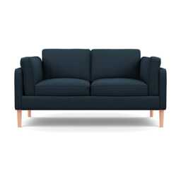 Heal's Sonno 2 Str Sofa Siena Cotton Deep Sea Natural Feet