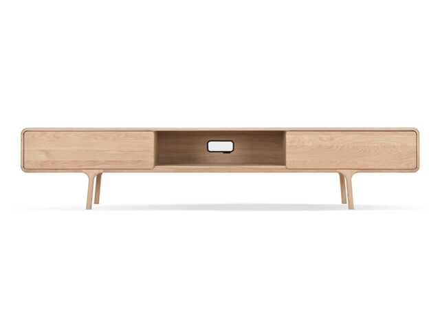 Gazzda Fawn Lowboard TV Unit Oak