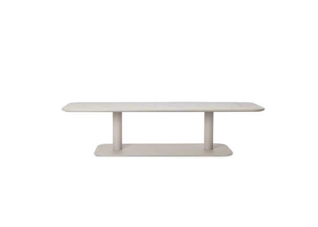 Vincent Sheppard Kodo Outdoor Coffee Table Dune White - image 1