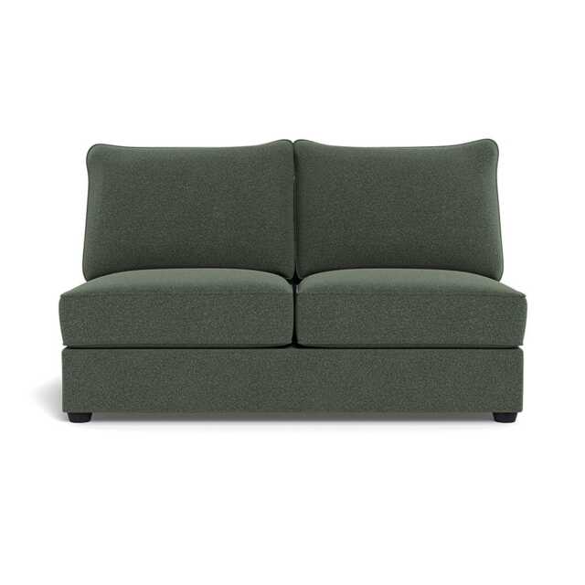 Heal's Tailor Medium Armless Unit Boucle Fern Black Feet