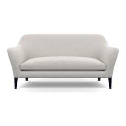 Heal's Wallis 3 Seater Sofa Chunky Boucle Ecru Black Painted Oak Feet