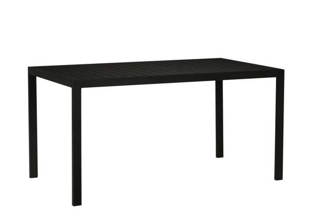 Case Eos Rectangular Outdoor Dining Table Black