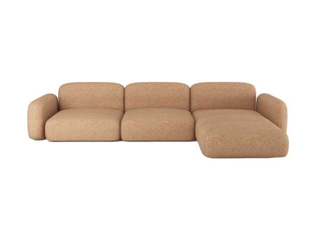 Paul Rogers Mollis Grande Sofa Terracotta
