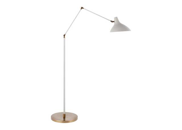 Visual Comfort Charlton Floor Lamp White