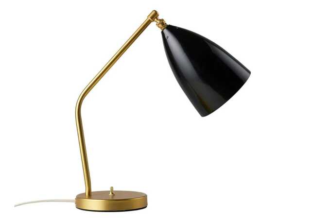 Gubi Gräshoppa Table Lamp Glossy Black
