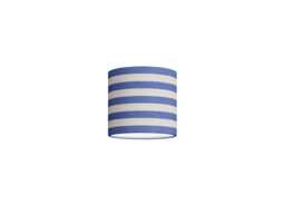 Shropshire Shades Big Stripe Lampshade Navy 20 x 18cm