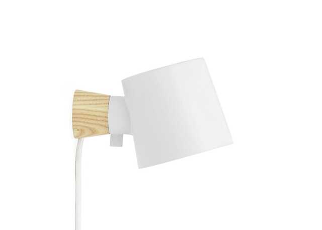 Normann Copenhagen Rise Plug-in Wall Light White - image 1