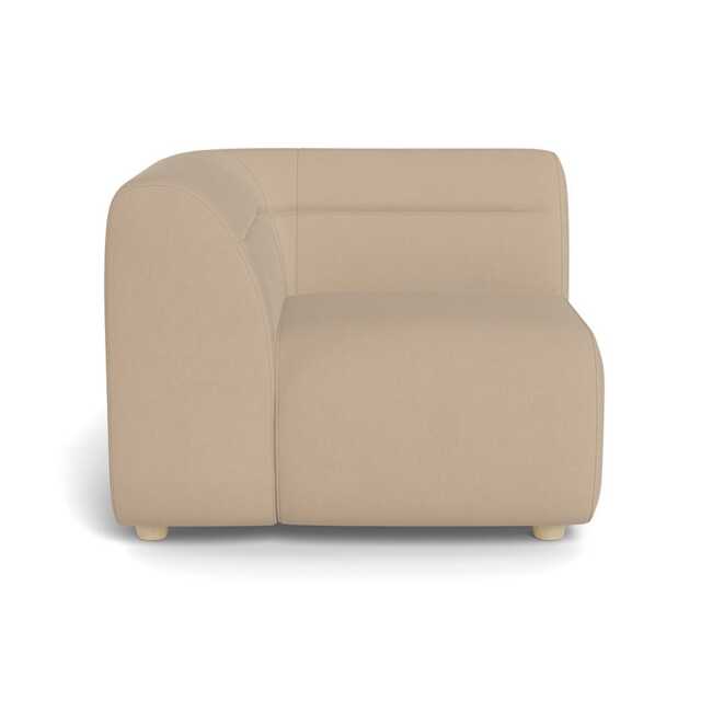 Heal's Lilli Corner Unit Left Module Capelo Linen-Cotton Bamboo Natural Beech Feet